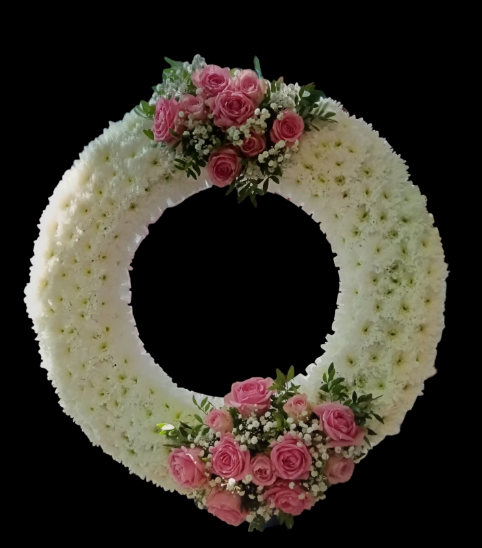 Large funeral wreath